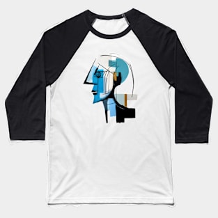 Picasso Style Thinking Baseball T-Shirt